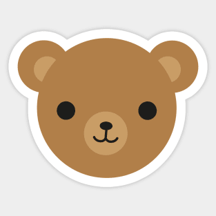 Kawaii Teddy Bear Sticker